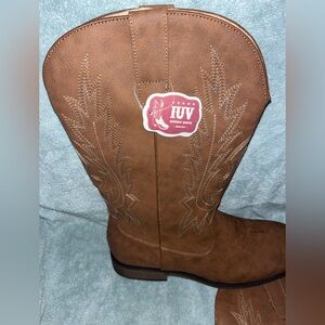 IUV Brown Cowboy Boots